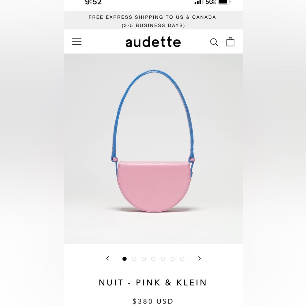 Audette Nuit Crossbody bag